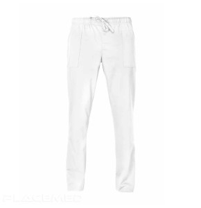 Medical Trousers - Unisex Garment - RODI - White Color - Sizes XS to XXXL