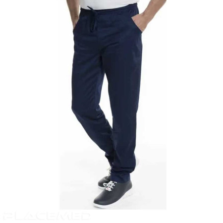 Unisex Professional Trousers - Alan - Navy Blue - Medical Garment - Size M