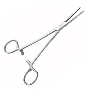 14cm Straight Kelly Forceps without Teeth - Specialized in Gynecology and Proctology