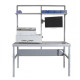 Ergonomic and Modular Workstations for Health Facilities - Height Adjustable Model 700x1500 mm V 5781