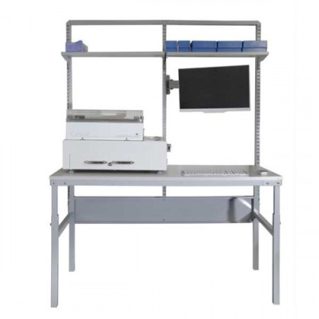 Ergonomic and Modular Workstations for Health Facilities - Height Adjustable Model 700x1500 mm