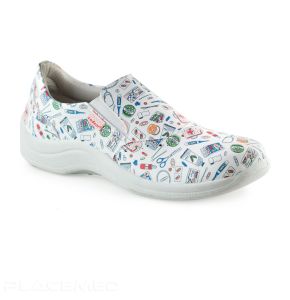 Chaussures à Enfiler de la Marque Codeor - Antibactériennes Sublimées Multicolores - Légères et Confortables