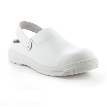 Sabot médical léger avec embout de protection S2 pour professionnels - Blanc