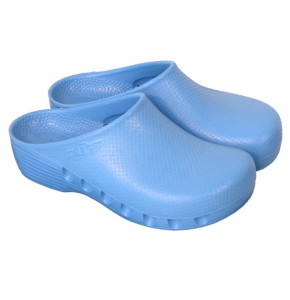 MEDIPLOGS Antistatic Medical Clogs - Sky Blue Perforated