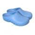 Perforated and Antistatic MEDIPLOGS Medical Clogs, Non-Slip - Sky Blue