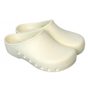 MEDIPLOGS Perforated White Clogs - Safety and Comfort in Healthcare
