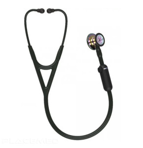 3M Littmann Core Digital Stethoscope - Black Tubing, Rainbow Edition