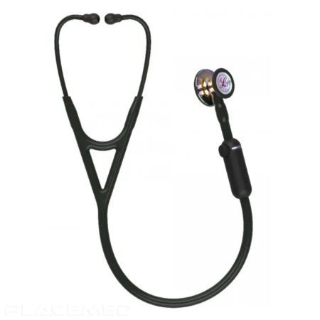 3M Littmann Core Digital Stethoscope - Black Tubing, Rainbow Edition