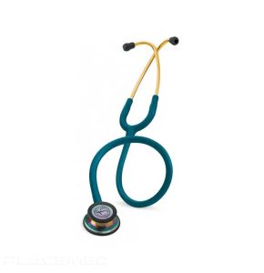 3M Littmann Classic III Double Bell Stethoscope - Caribbean Blue Rainbow Edition