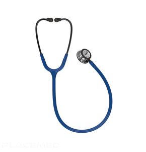 3M Littmann Classic III Dual Head Stethoscope - Navy Blue Mirror Edition