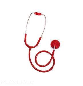 Pulse Single Diaphragm Red Stethoscope – Daily Precision and Comfort