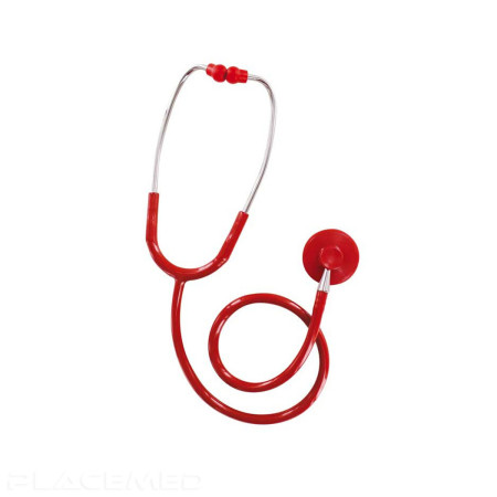 Pulse Single Diaphragm Red Stethoscope – Daily Precision and Comfort