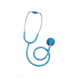 Stéthoscope Pulse Simple Pavillon - Modèle Bleu Azur - Membrane Résine Epoxy