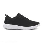 Suecos Alma Classic Work Sneaker - Black and white