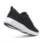 Suecos Alma Classic Work Sneaker - Black and white