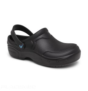 Suecos Thor Plus Enclosed Operating Clog - Black