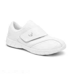 Chaussure à scratch Suecos Bo - Blanc