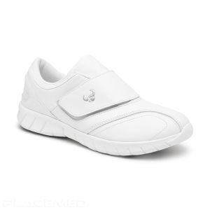 Suecos Bo Velcro Shoe - White