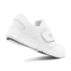 Chaussure à scratch Suecos Bo - Blanc