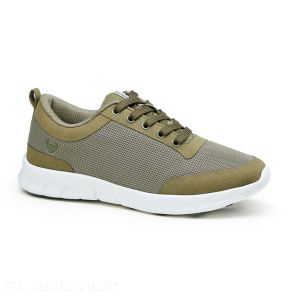 Suecos Alma Classic Work Sneaker - Olive Green