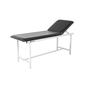 Black EPOXY Medical Examination Table, Holtex, Quick Assembly and Comfort