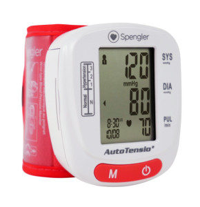 Spengler Electronic Wrist Blood Pressure Monitor - Autotensio Coral