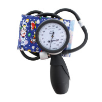 Spengler LIAN NANO Sphygmomanometer with Grey Ring and Patterned Cotton Cuff