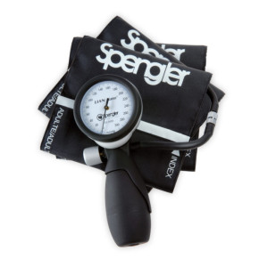 Spengler LIAN NANO Sphygmomanometer with Grey Ring and Black Nylon Cuff