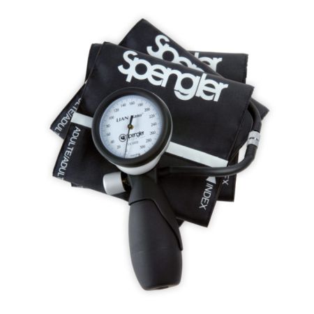 Spengler Lian Nano Sphygmomanometer with Grey Ring and Black Nylon Cuff - Multicuffs (S, M, L)