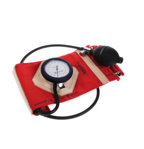 Red Cotton Strap Spengler Vaquez-Laubry Classic Sphygmomanometer