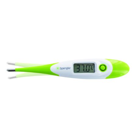 Spengler Tempo 10 Flex Rectal Thermometer, Green