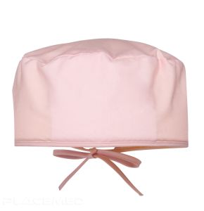 Professional Unisex Surgical Cap - Pale Pink - High-Quality Polycotton - Durability and Comfort