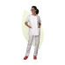 Women's Medical Tunic Iris Lyocell - Color White - Holtex - Size T.2