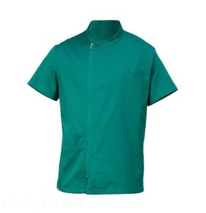 Tunique Médicale Homme RUGGERO - Coloris Vert - Élégance et Confort