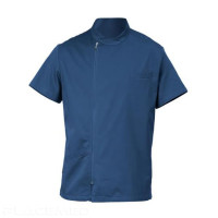 RUGGERO Men's Navy Blue Medical Tunic: Comfort and Professionalism