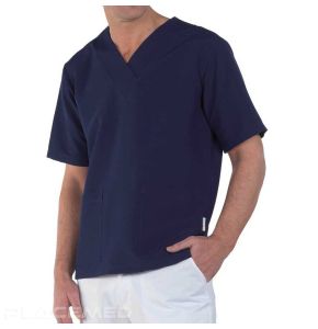 GRANADA Unisex Medical Tunic in Navy Blue - Sizes XS to XXL