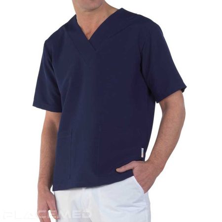 Unisex Medical Tunic GRANADA in Navy Blue - Size 4/XXL