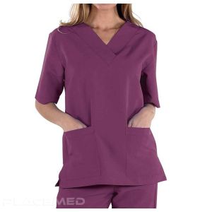 GRANADA Unisex Medical Tunic in Mauve - Sizes XS to XXL