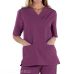 Unisex Medical Tunic GRANADA in Mauve - Size 4/XXL