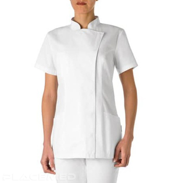 Professional White Tunic for Women - Size XXL