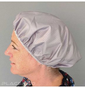 Washable Grey Polyester Cap x5 - Comfort & Protection for Healthcare Workers