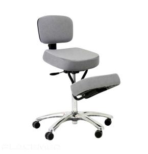 Ergo Pro Grey Stool - Comfort and Ergonomics for Everyday Use