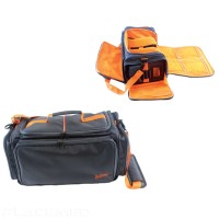 MALLETTE COLOR MEDICAL BAG - DE BOISSY - GRIS/ORANGE : Robuste et Organisée