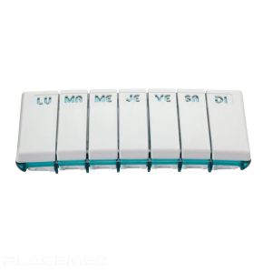 Pilbox Tempo - 7 Compartments 1 Dose per Day - Simple Pressure Opening