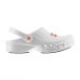 Nurse Clogs in EVA Non-Slip Antistatic Breathable Washable Model Nube with Back Straps and Removable Insole V 10032