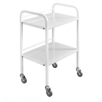 2-Tier Epoxy Steel Trolley - Practical and Durable