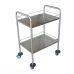 Stainless Steel Medical Trolley - Versatile with Shock-Protected Wheels V 1770