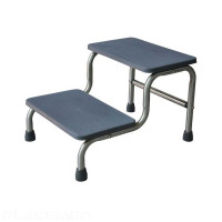 2-Step Stainless Steel Step Stool - Comfort and Safety