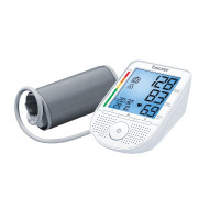 Talking Arm Blood Pressure Monitor with LCD Display and Arrhythmia Detection