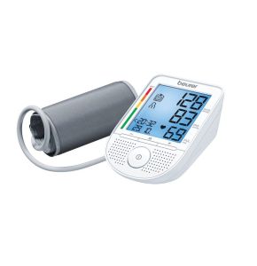 Talking Arm Blood Pressure Monitor with LCD Display and Arrhythmia Detection